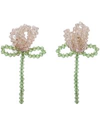 Simone Rocha - Cluster Flower Earrings - Lyst