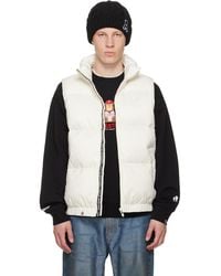 Aape By A Bathing Ape - 'Aapenow' Moonface Down Vest - Lyst