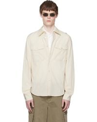 Our Legacy - Off- Lean Shirt - Lyst