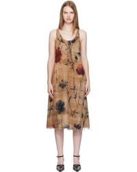 R13 - Reversible Tank Midi Dress - Lyst