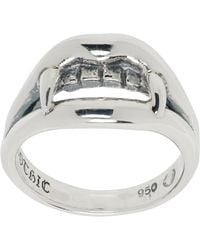 Yohji Yamamoto - Vampire Fang Pinkie Ring - Lyst