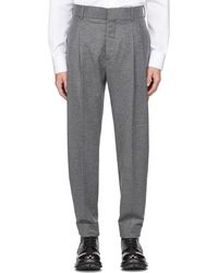 Grey Flannel Tailored Peg Trousers SSENSE Men Clothing Pants Formal Pants 