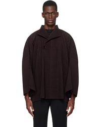Homme Plissé Issey Miyake - Wear Or Wrap Jacket - Lyst