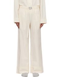 Entire studios - Off- Pajama Lounge Pants - Lyst