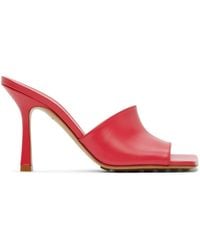 Bottega Veneta - Stretch Heeled Sandals - Lyst
