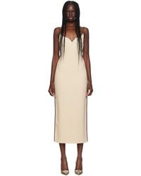 Paris Georgia Basics - Off- Heart Midi Dress - Lyst