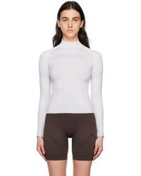 MISBHV - Gray Raglan Long Sleeve T-shirt - Lyst