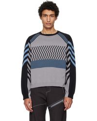 Kiko Kostadinov - Gizi Panelled Sweater - Lyst
