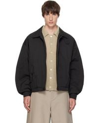Amomento - Padded Cotton Nylon Bomber Jacket - Lyst