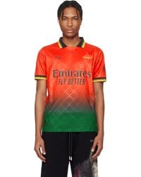 Off-White c/o Virgil Abloh - レッド Puma & Ac Milanエディション Match サッカーシャツ - Lyst