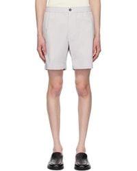 Theory - グレー ドローストリング ショートパンツ - Lyst