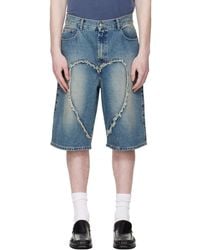 Carne Bollente - 'The Love' Denim Shorts - Lyst