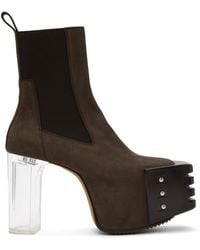 Rick Owens - Grilled Chelsea Boots - Lyst
