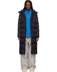 The North Face - City Long Hooded Down Jacket - Lyst