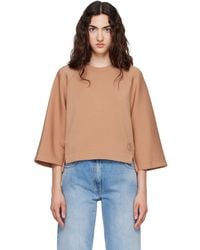 Weekend by Maxmara - Pull Molletonné Vasto Brun Clair - Lyst