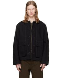 Lemaire - Boxy Denim Jacket - Lyst