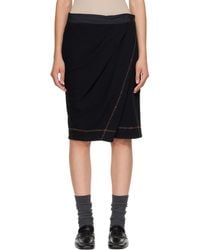 Kiko Kostadinov - Petrel Draped Culottes Shorts - Lyst
