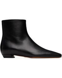 Proenza Schouler - Trap Flat Ankle Boots - Lyst