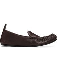 Acne Studios - Leather Loafers - Lyst