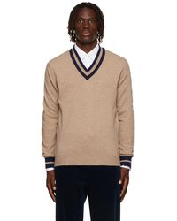 Brunello Cucinelli - Cashmere V-neck Sweater - Lyst