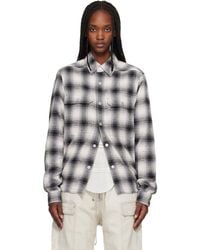 Rick Owens - Temple Cropped Outershirt - Lyst