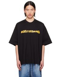 Mastermind Japan - T-shirt noir à image à logo - Lyst