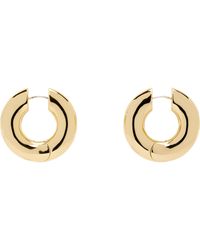 Laura Lombardi - ゴールド Terra ラージ フープピアス - Lyst