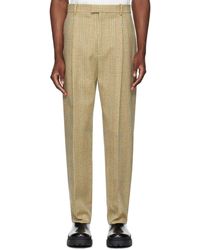 Bottega Veneta - Distorted Prince Of Wales Trousers - Lyst