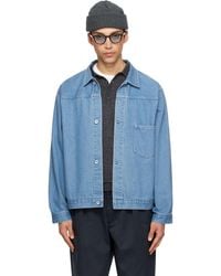 Nanamica - Short Denim Jacket - Lyst