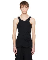 Doublet - Destroyed Tank Top - Lyst