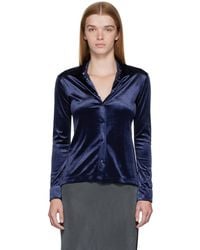 Atlein - Spread Collar Shirt - Lyst
