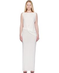 Jacquemus - ホワイト La Croisière 'The Peplo' マキシドレス - Lyst