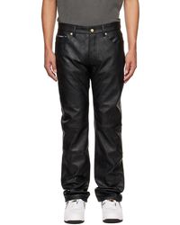 Noon Goons - Ssense Exclusive Gp Faux-leather Pants - Lyst