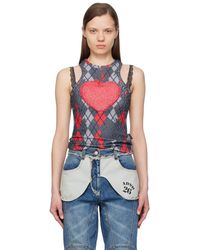 ANDERSSON BELL - Ssense Exclusive Puffy Heart Saver Tank Top - Lyst