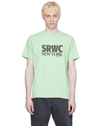 Sporty & Rich - Sportyrich t-shirt 'srwc' vert - Lyst