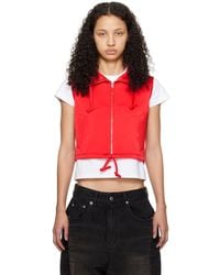 we11done - Hooded Vest - Lyst