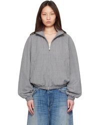 Acne Studios - Technical Check Jacket - Lyst