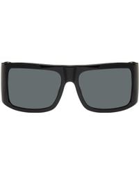 The Attico - Black Linda Farrow Edition Andre Sunglasses - Lyst
