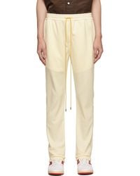Rhude Ssense Exclusive Off- Track Lounge Trousers - Natural