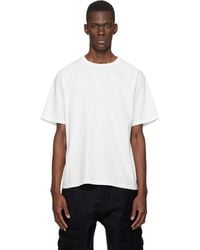 Rick Owens - Off- Temple Brad T-Shirt - Lyst