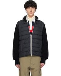 Moncler - Padded Cotton Zip-Up Down Jacket - Lyst