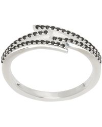 Stolen Girlfriends Club - Ssense Exclusive Dusted Bolt Ring - Lyst