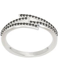 Stolen Girlfriends Club - Ssense Exclusive Dusted Bolt Ring - Lyst