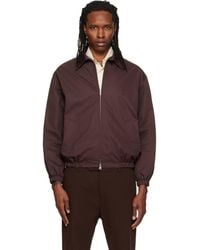 DUNST - Collared Blouson Jacket - Lyst