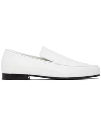 Totême - 'the Croco Oval' Loafers - Lyst