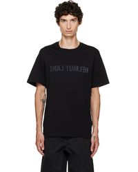 Helmut Lang - Reverse Logo T-Shirt - Lyst