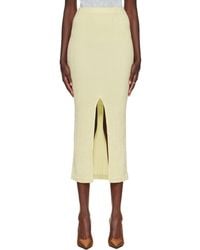 Issey Miyake - Off- Rill Midi Skirt - Lyst
