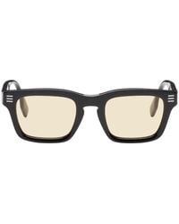Burberry - Black Stripe Sunglasses - Lyst