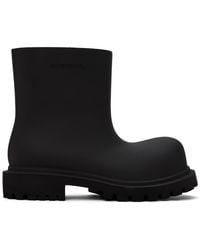 Balenciaga - Black Steroid Bootie Boots - Lyst
