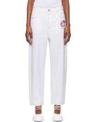 Marni - Flower Patches Jeans - Lyst